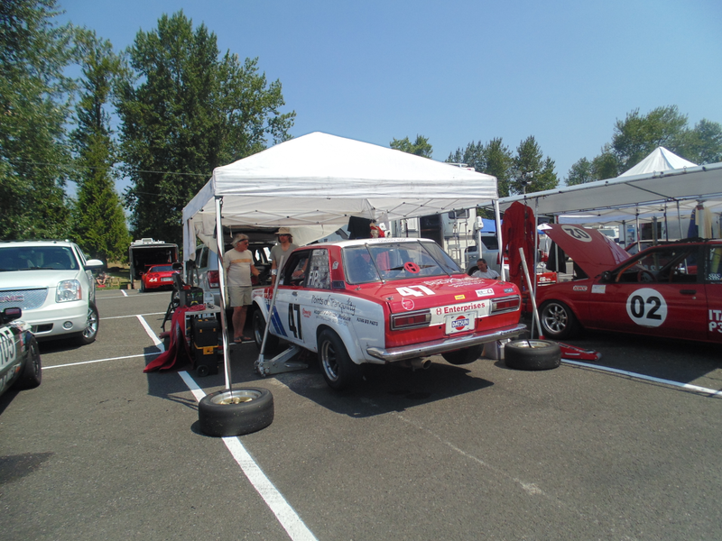 Illustration for article titled Went to a Subaru meet and ended up riding along in a NASCAR car